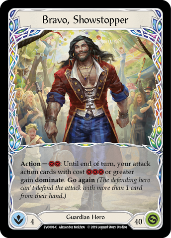 Bravo, Showstopper [BVO001-C] (Bravo Hero Deck) 1st Edition Normal 