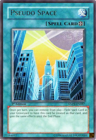 Pseudo Space [ANPR-EN087] Rare 