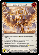 Herald of Triumph (Blue) [U-MON010-RF] (Monarch Unlimited) Unlimited Rainbow Foil 