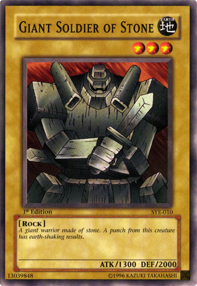 Giant Soldier of Stone [SYE-010] Common 
