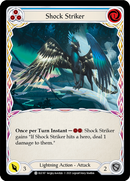 Shock Striker (Blue) [ELE197] (Tales of Aria) 1st Edition Rainbow Foil 