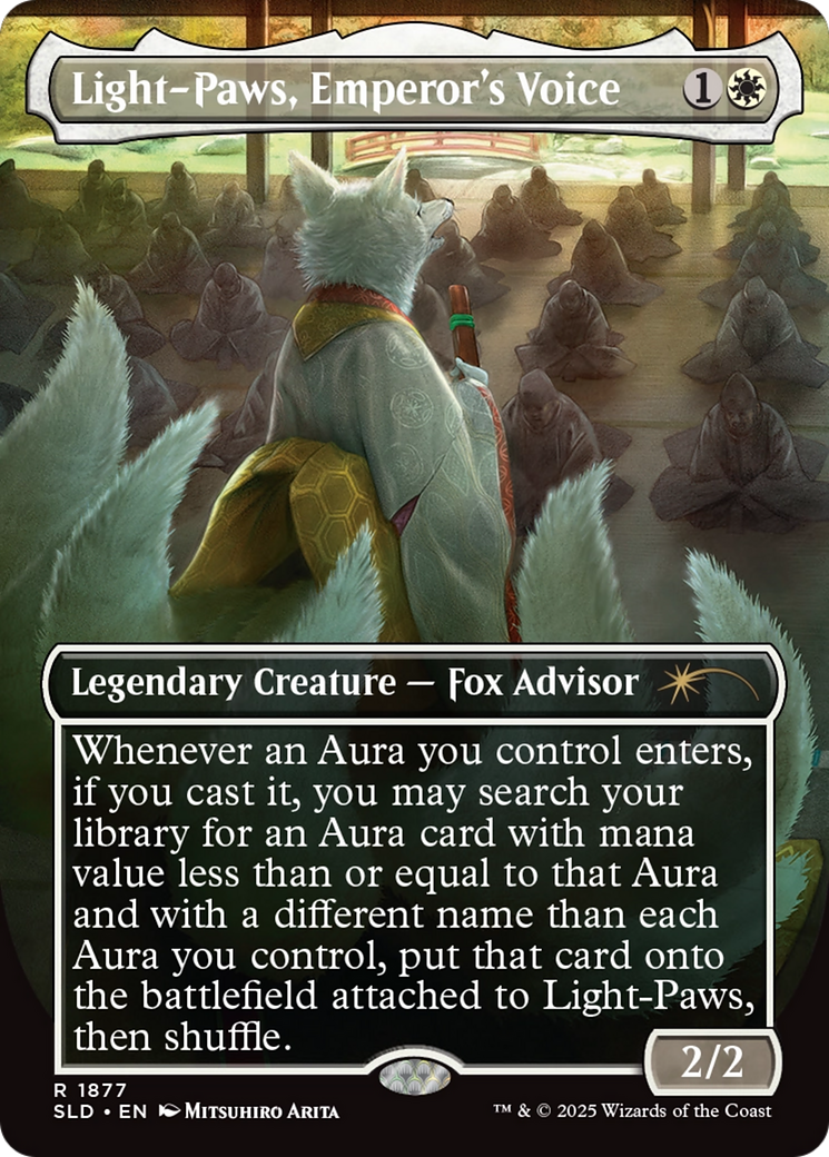 Light-Paws, Emperor's Voice (Rainbow Foil) [Secret Lair Drop Series] 
