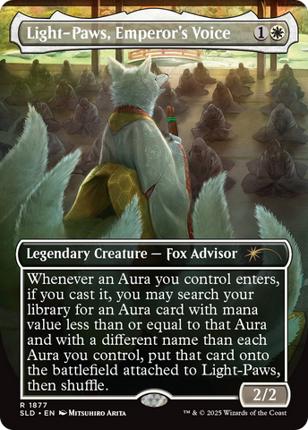 Light-Paws, Emperor's Voice (Rainbow Foil) [Secret Lair Drop Series] 