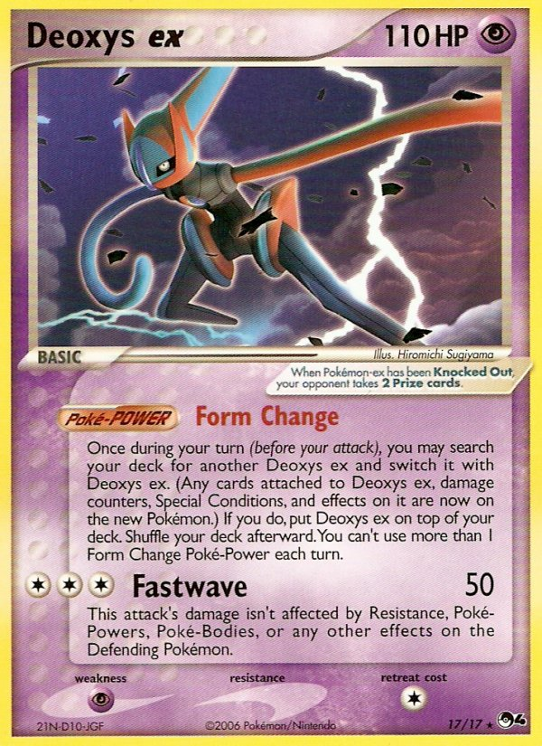 Deoxys ex (17/17) [POP Series 4] 