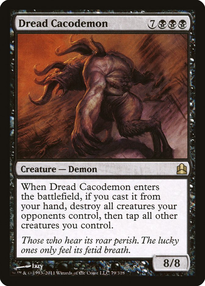 Dread Cacodemon [Commander 2011] 