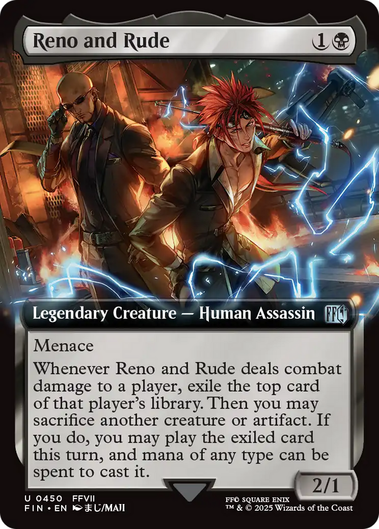 Reno and Rude (Extended Art) [FINAL FANTASY] 
