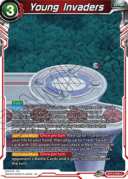 Young Invaders (Common) (BT13-028) [Supreme Rivalry] 