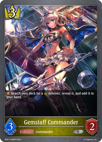 Gemstaff Commander (BP01-036EN) [Advent of Genesis] 
