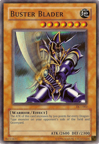 Buster Blader [DL1-002] Super Rare 