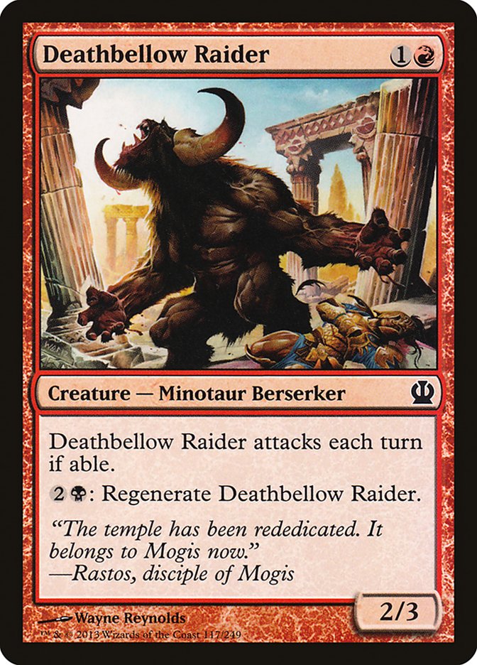 Deathbellow Raider [Theros] 