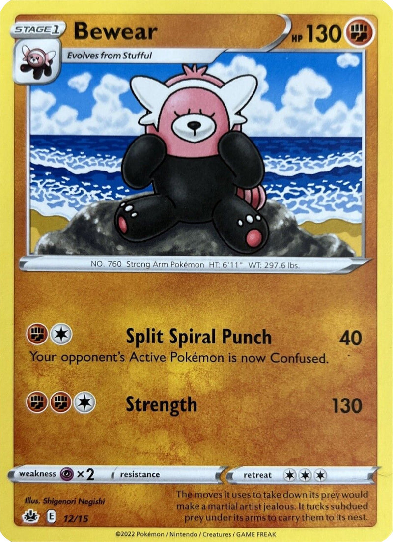 Bewear (12/15) [McDonald's Promos: Match Battle] 