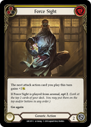 Force Sight (Yellow) [ARC207-C] (Arcane Rising) 1st Edition Normal 