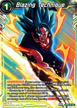 Blazing Technique (EX06-21) [Special Anniversary Set] 