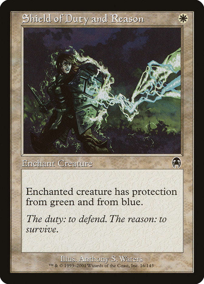 Shield of Duty and Reason [Apocalypse] 