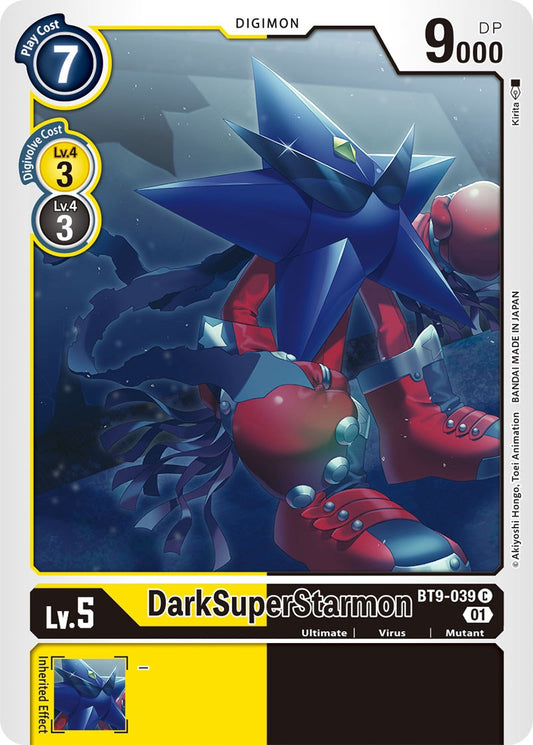 DarkSuperStarmon [BT9-039] [X Record]