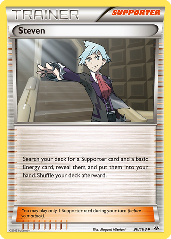 Steven (90/108) [XY: Roaring Skies] 