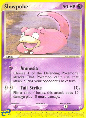 Slowpoke (45/95) [EX: Team Magma vs Team Aqua] 