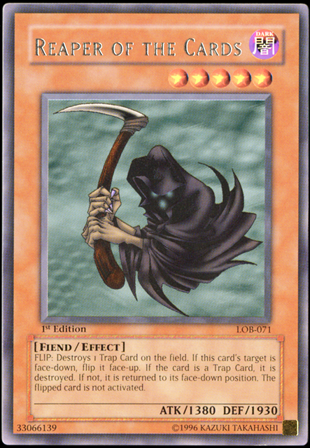 Reaper of the Cards [LOB-071] Rare 
