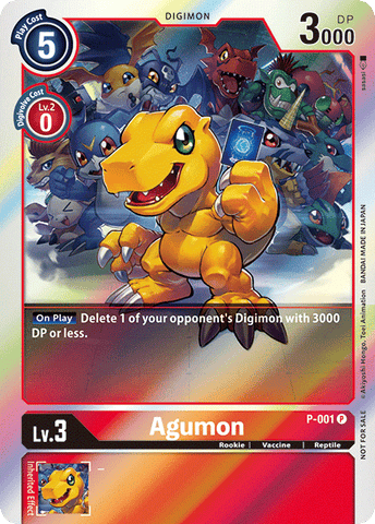 Agumon [P-001] [Promotional Cards] 