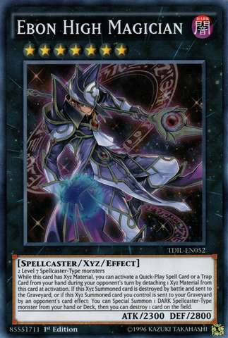 Ebon High Magician [TDIL-EN052] Super Rare 