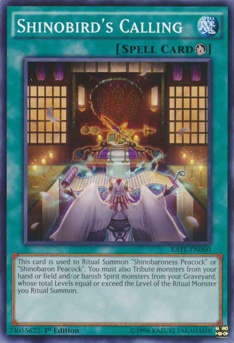 Shinobird's Calling [RATE-EN060] Common 