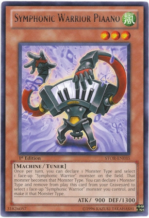 Symphonic Warrior Piaano [STOR-EN035] Rare 