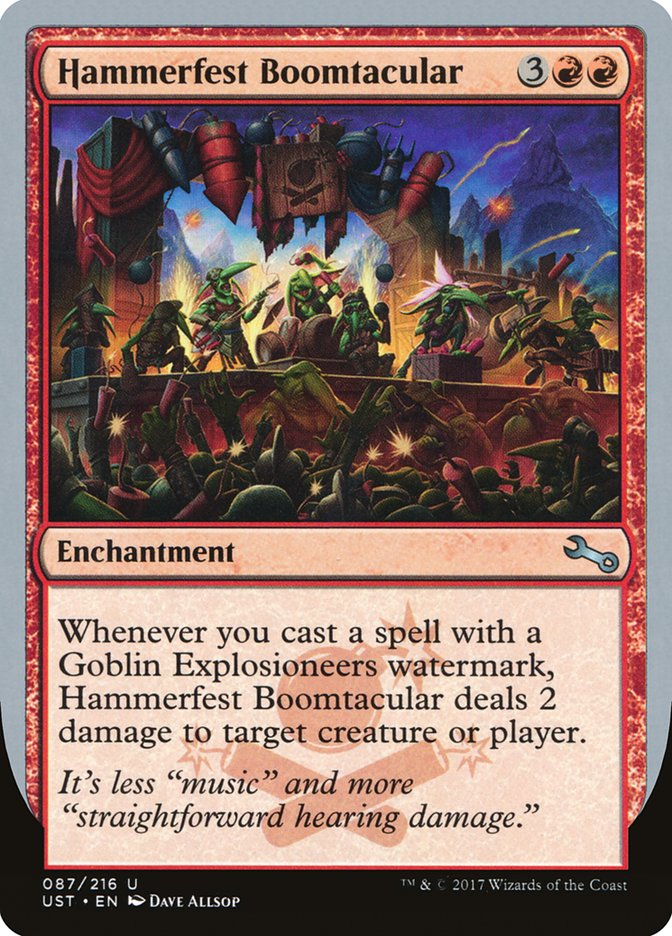 Hammerfest Boomtacular [Unstable] 