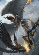 Destroy Evil Art Card (Gold-Stamped Signature) [Dominaria United Art Series] 