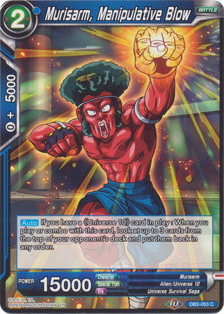 Murisarm, Manipulative Blow (DB2-053) [Divine Multiverse] 