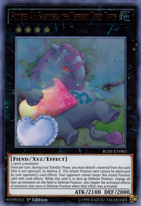 Number 41: Bagooska the Terribly Tired Tapir [BLRR-EN085] Ultra Rare 