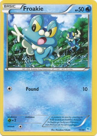 Froakie (11/30) [XY: Trainer Kit 3 - Suicune] 