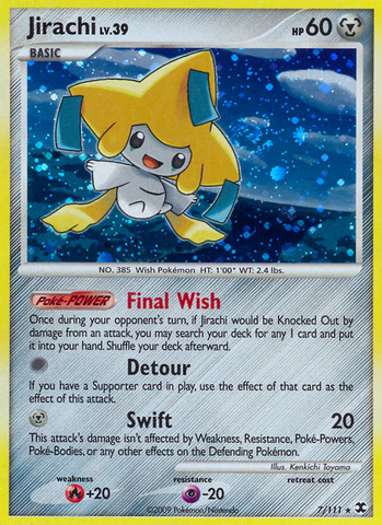Jirachi (7/111) [Platinum: Rising Rivals] 