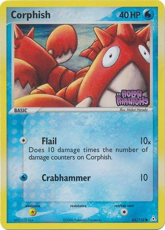 Corphish (63/110) (Stamped) [EX: Holon Phantoms] 
