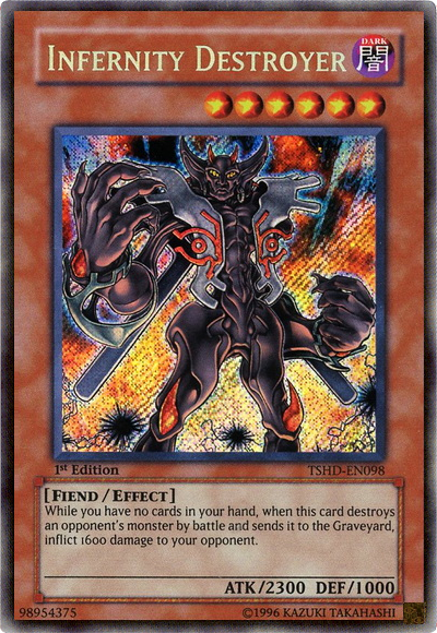 Infernity Destroyer [TSHD-EN098] Secret Rare 