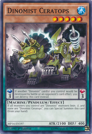 Dinomist Ceratops [MP16-EN197] Common 