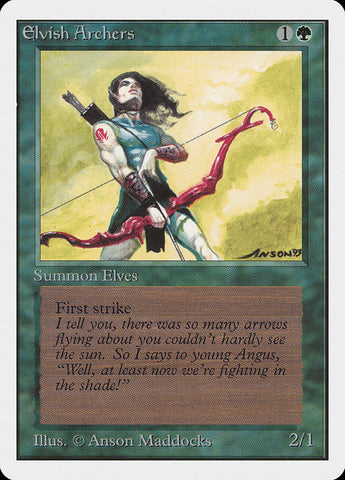 Elvish Archers [Unlimited Edition] 