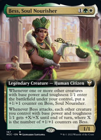 Bess, Soul Nourisher (Extended Art) [Streets of New Capenna Commander] 
