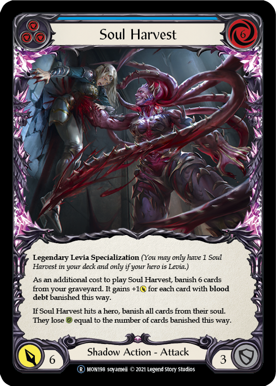 Soul Harvest [U-MON198-RF] (Monarch Unlimited) Unlimited Rainbow Foil 