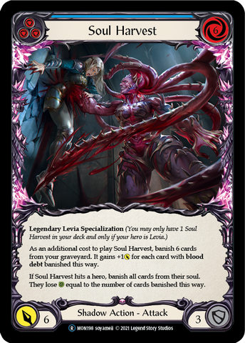 Soul Harvest [U-MON198-RF] (Monarch Unlimited) Unlimited Rainbow Foil 