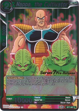 Nappa, the Cultivator (BT7-067_PR) [Assault of the Saiyans Prerelease Promos] 