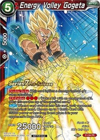 Energy Volley Gogeta (Alt Art) (P-134) [Assault of the Saiyans Prerelease Promos]