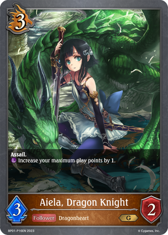 Aiela, Dragon Knight (BP01-P16EN) [Advent of Genesis] 