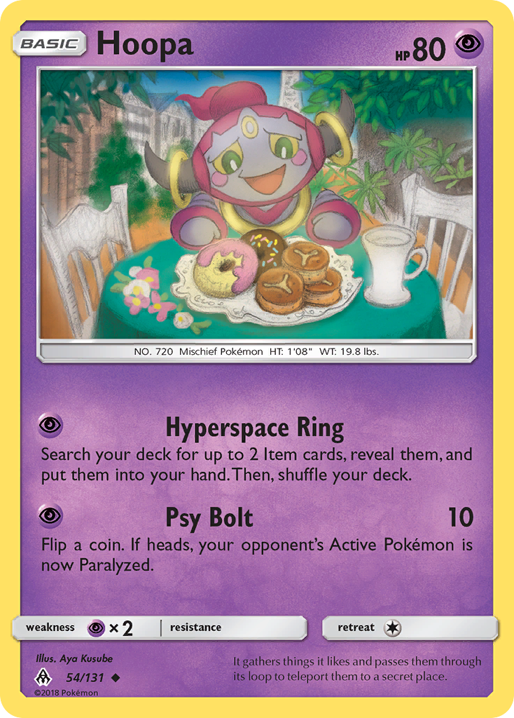 Hoopa (54/131) [Sun &amp; Moon: Forbidden Light] 