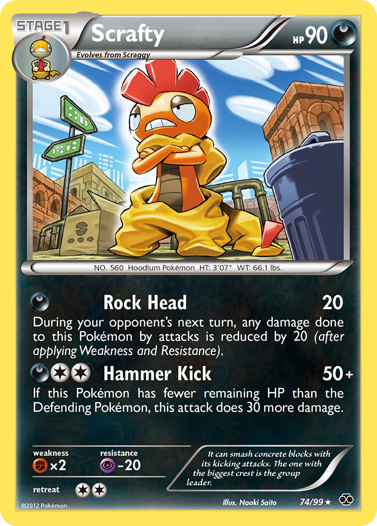 Scrafty (74/99) [Black &amp; White: Next Destinies] 