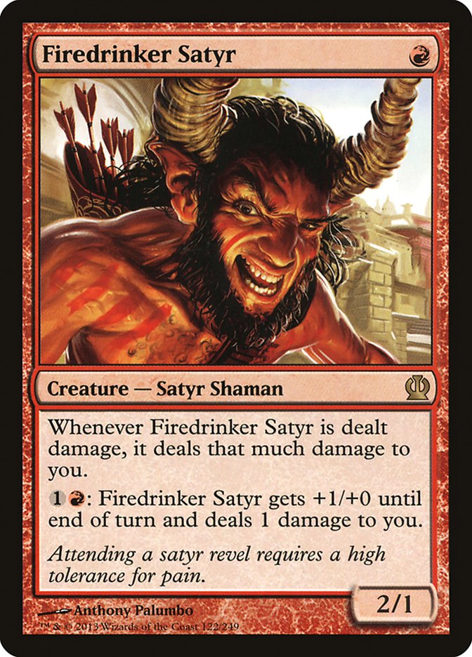 Firedrinker Satyr [Theros] 