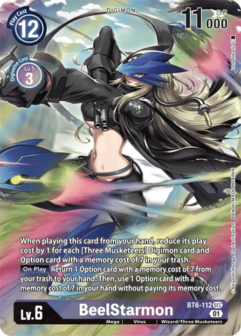 BeelStarmon [BT6-112] (Alternate Art) [Double Diamond] 