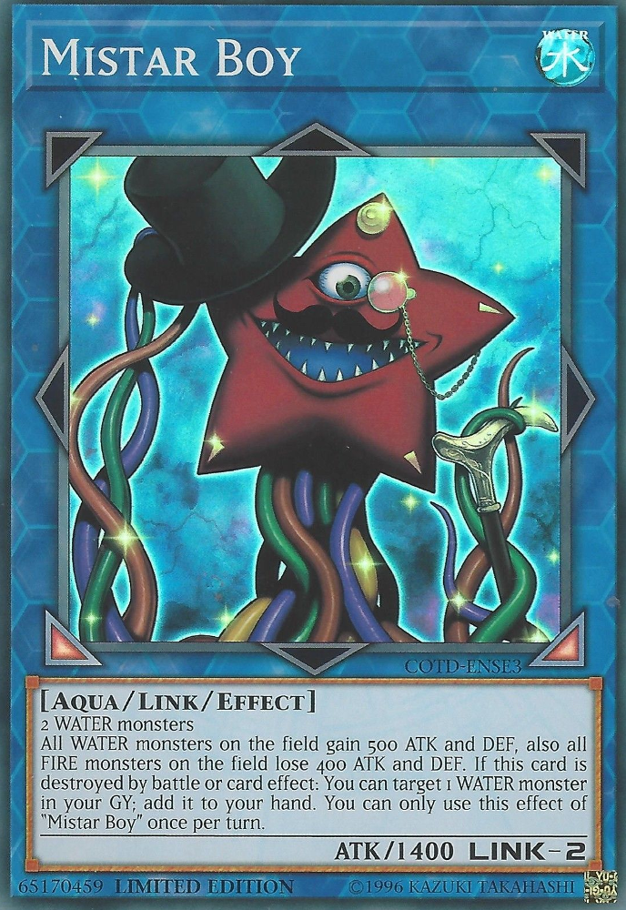 Mistar Boy [COTD-ENSE3] Super Rare 