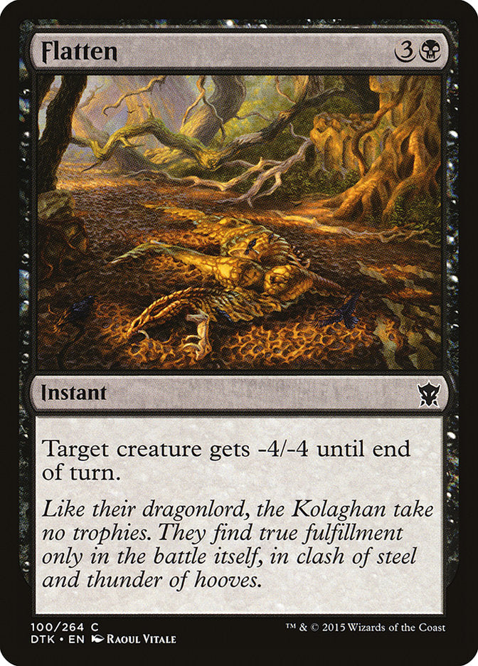 Flatten [Dragons of Tarkir] 