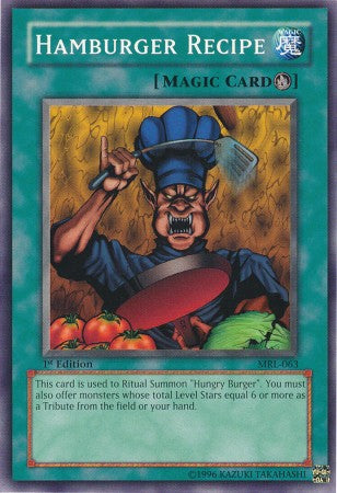 Hamburger Recipe [MRL-063] Common 