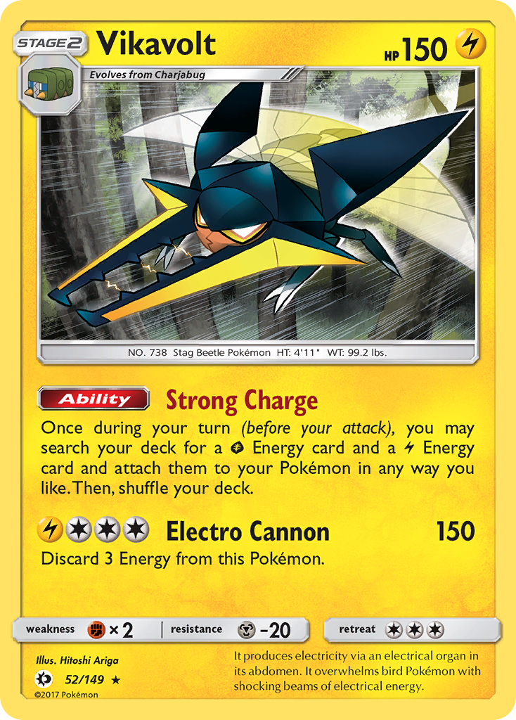 Vikavolt (52/149) [Sun &amp; Moon: Base Set] 